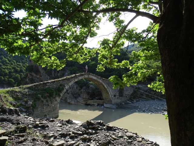 Albanien Korce75er Brücke