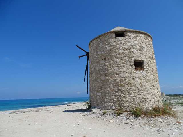 Greichenland Lefkas Windmühle